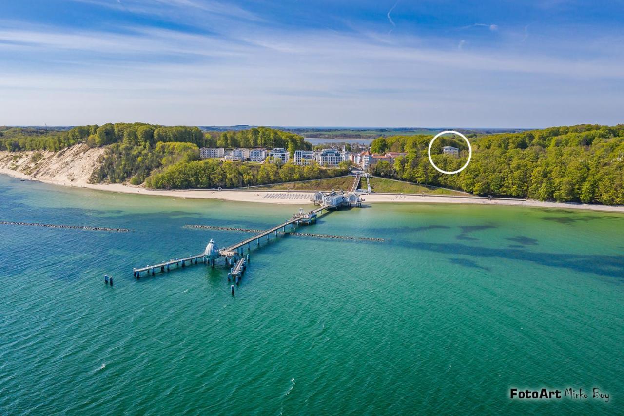 Residenz Seeblick Fewo 25 Mit Balkon Und Meerblick Sellin  Esterno foto